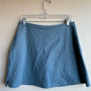 girlfriend collective Blue A-Line Skirt